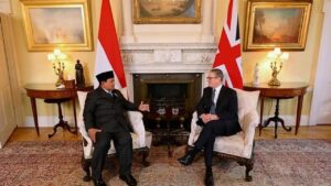 Prabowo dan PM Inggris Keir Starmer Bertemu di London, Perkuat Kemitraan Strategis