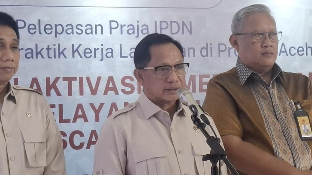 Mendagri Sebut Aceh Tamiang Prioritas Utama Pemulihan Pascabencana Sumatera