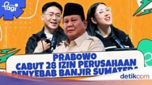 Prabowo Cabut Izin 28 Perusahaan Penyebab Banjir Bandang dan Longsor di Sumatera
