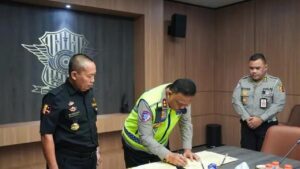 Korlantas Polri dan Senkom Mitra Polri Perkuat Sinergi Dukung Pelayanan Lalu Lintas