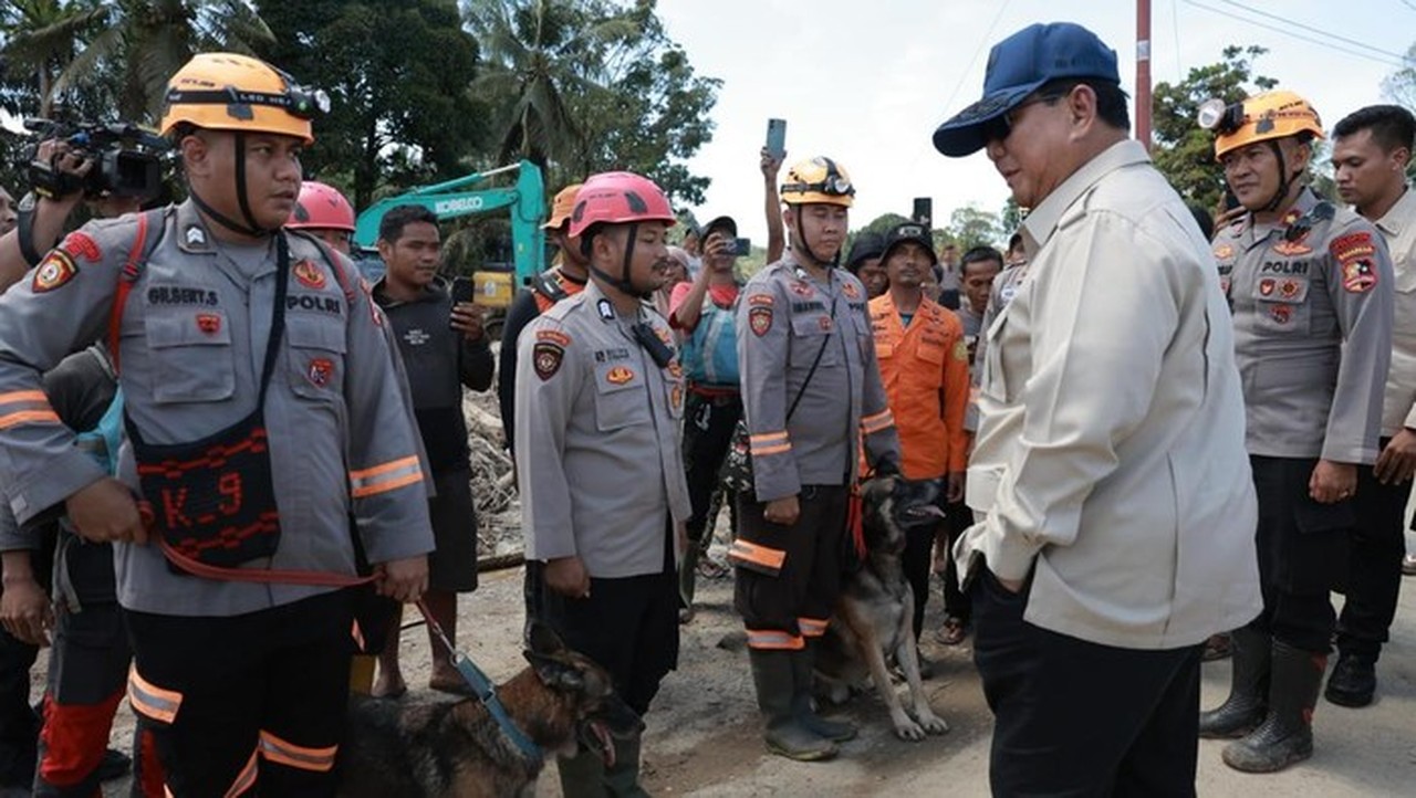 Prabowo Subianto: Kerja Siang Malam untuk Percepat Pemulihan Pascabencana di Tapanuli Selatan