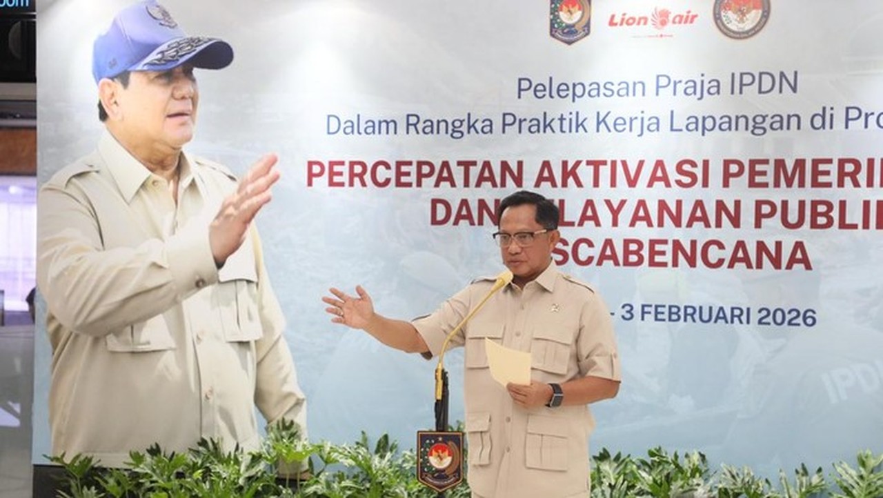 Mendagri Tito Karnavian Perintahkan Praja IPDN Terapkan Ilmu Pemerintahan di Aceh Tamiang