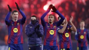 Barcelona Raih Kemenangan Dramatis di Liga Champions, Namun Catat Rekor Buruk Pertahanan