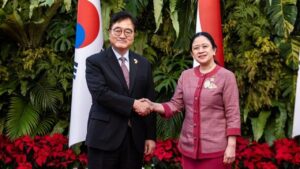 Puan Maharani dan Ketua Parlemen Korsel Bahas Perlindungan Pekerja Migran Indonesia