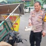 Mobil Mitsubishi Expander Tabrak Motor dan Gerobak Donat di Ciputat, Satu Orang Luka