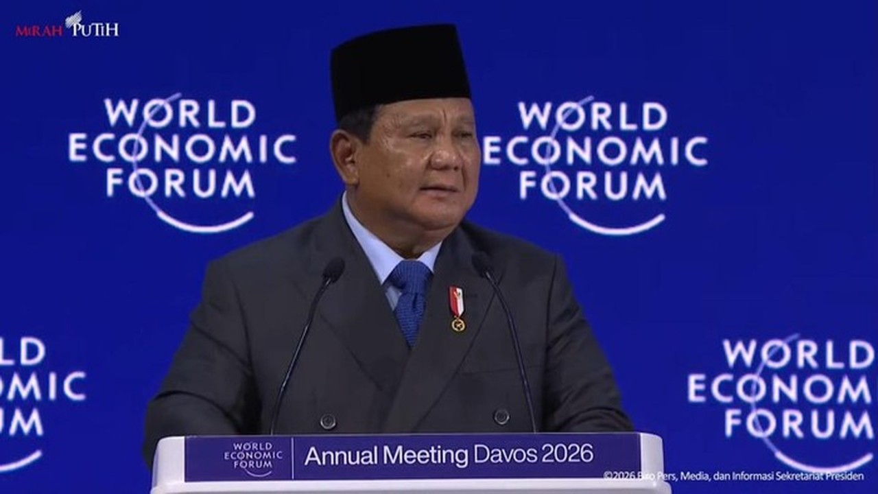 Prabowo Ungkap Penurunan Kemiskinan Ekstrem RI di WEF: Kami Rendah Hati