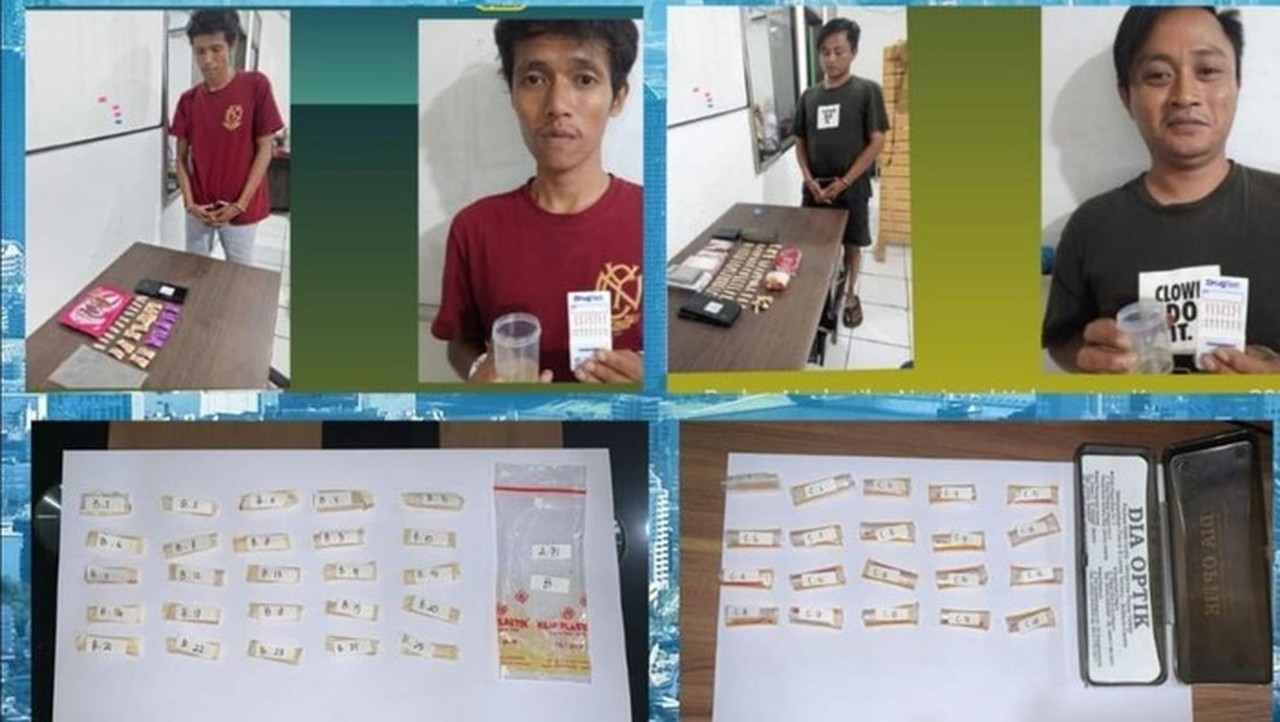 BNNP Jabar Gagalkan Peredaran Sabu di Karawang, Sita 96,97 Gram Barang Bukti