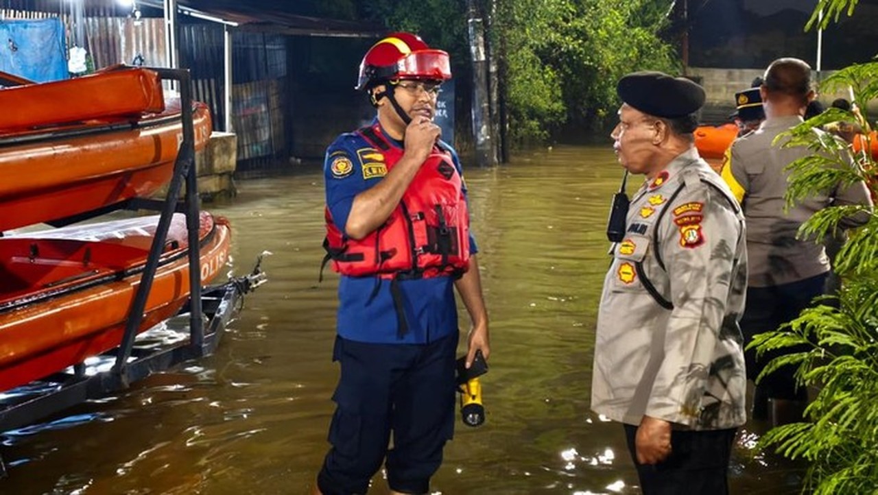 Banjir Landa Kota Tangerang, 32 Titik Tergenang Air Hingga 1,2 Meter