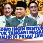 Prabowo Bentuk Tim Kajian untuk Tuntaskan Masalah Banjir Menahun di Pulau Jawa