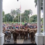 Demo Sopir Angkot Bogor Tolak Razia Kendaraan Tua, Lalu Lintas Sempat Macet