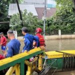 Banjir Pela Mampang Berangsur Surut, Ketinggian Air Kini 55 Cm