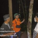 Jembatan Bambu Penghubung Desa di Serang Rusak Parah Akibat Banjir Sungai Cikalumpang