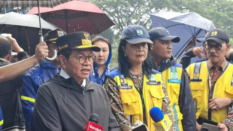 Pramono Anung Pastikan Aliran Cengkareng Drain Lancar Meski Berstatus Siaga I