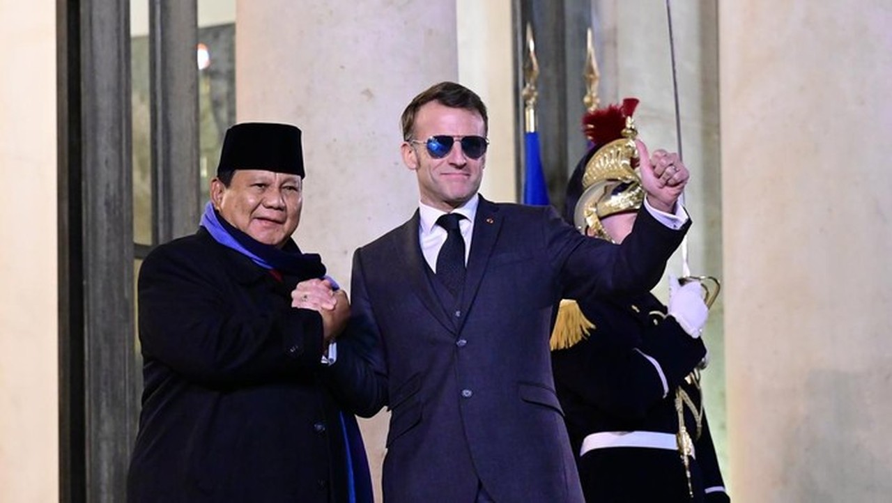 Prabowo dan Macron Gelar Jamuan Makan Malam di Istana Élysée, Perkuat Kemitraan Strategis