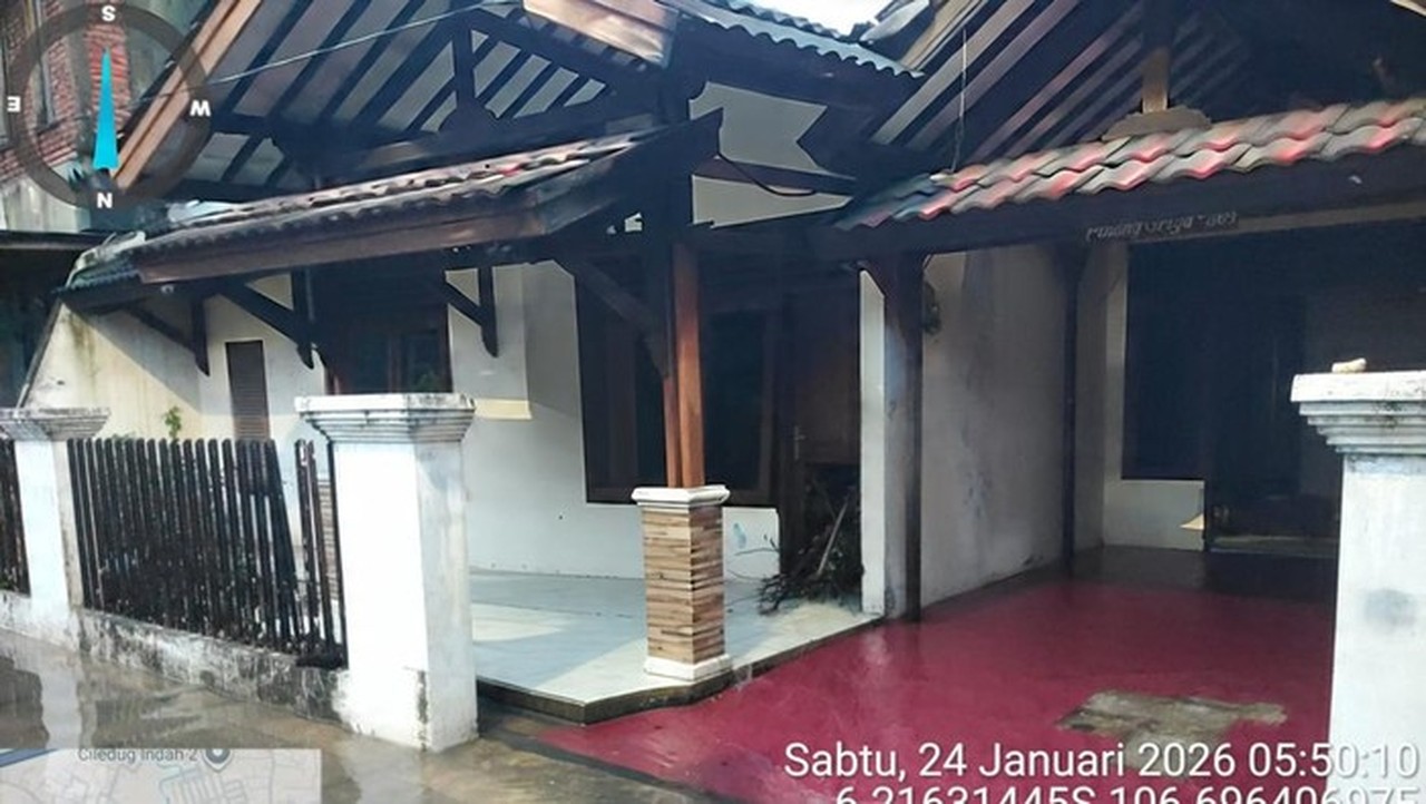 Tanggul Kali Angke Jebol, Banjir di Perumahan Pinang Tangerang Surut Pagi Ini