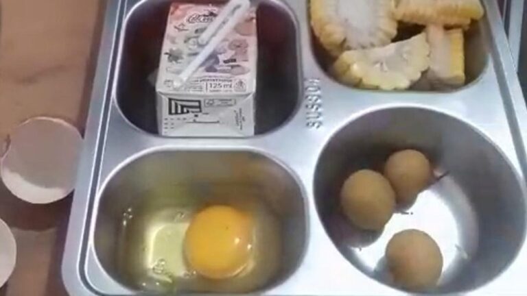 Program Makan Bergizi Gratis SMAN 1 Cigemblong Disorot: Telur Mentah hingga Belatung dalam Sayuran