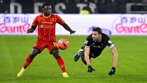 Juventus Ditahan Imbang Lecce 1-1, Penalti David Gagal Beri Kemenangan