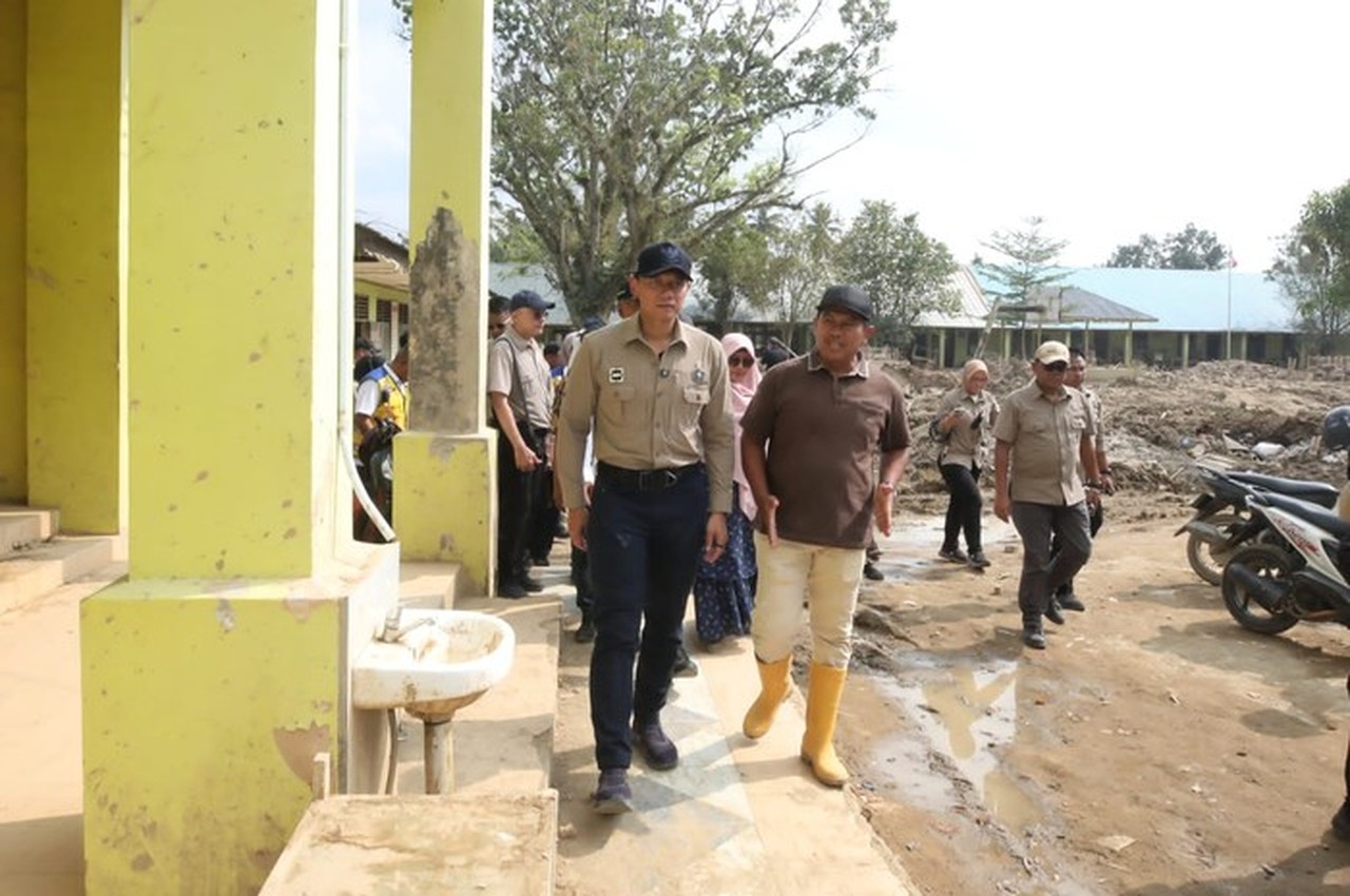 AHY Dorong Percepatan Pemulihan Sekolah di Aceh Tamiang Pascabencana Hidrometeorologi