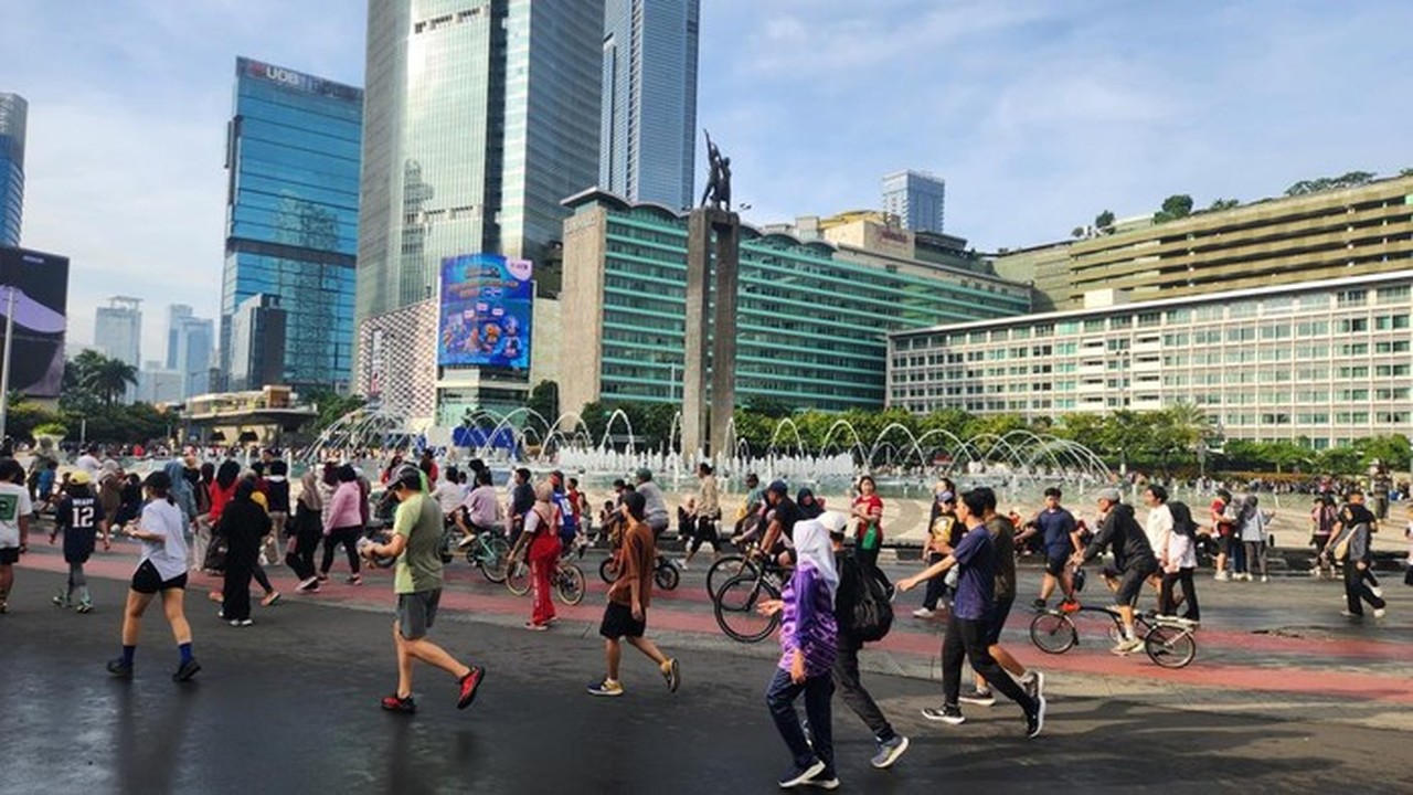 CFD Bundaran HI 2026: Warga Antusias Bakar Lemak dan Jaga Kesehatan di Awal Tahun