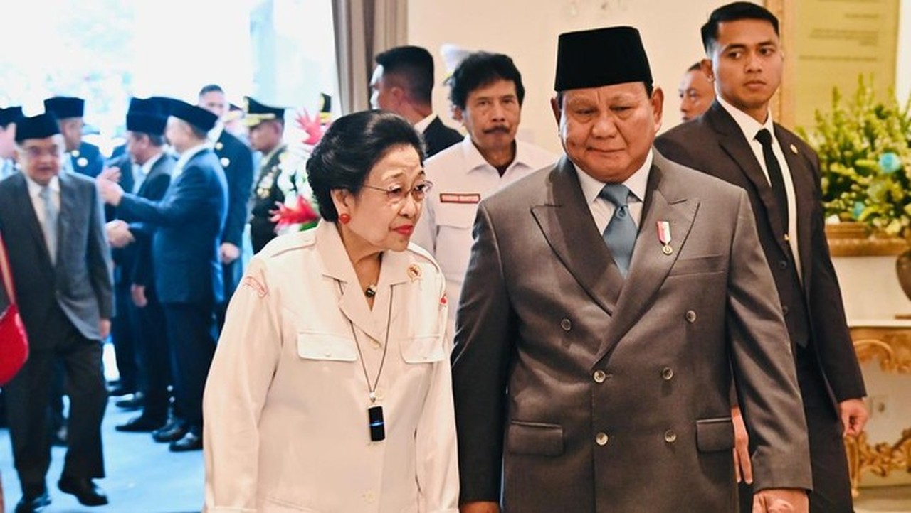 Prabowo Subianto Kirim Ucapan Selamat Ulang Tahun ke Megawati Soekarnoputri