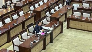 Thomas Djiwandono Jalani Fit and Proper Test Calon Deputi Gubernur BI di DPR