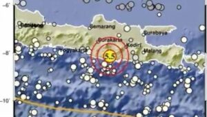 BMKG Ungkap Gempa M 5,7 Guncang Pacitan Akibat Aktivitas Lempeng Bumi