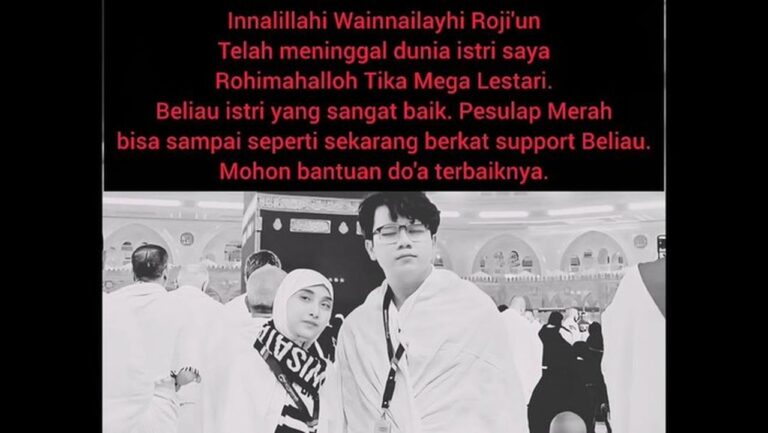 Pesulap Merah Berduka: Istri Tercinta Meninggal Dunia Akibat Penyakit