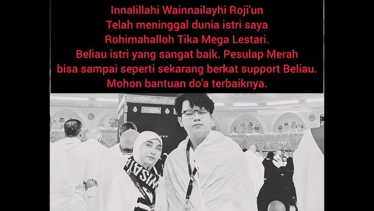 Pesulap Merah Berduka: Istri Tercinta Meninggal Dunia Akibat Penyakit