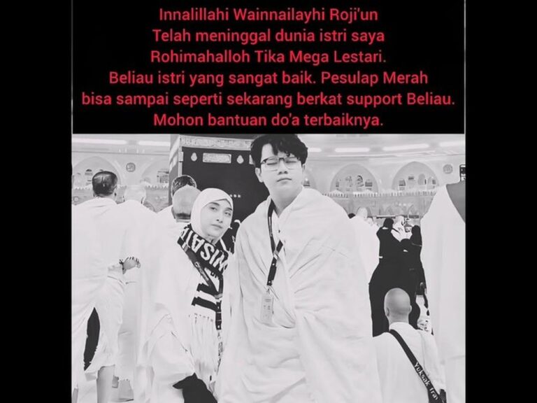 Istri Pesulap Merah, Tika Mega Lestari, Meninggal Dunia Akibat Penyakit