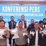 Warga Asing Pasok Sabu ke Tangsel, Polisi Tangkap Tiga Pengedar dan Sita Ribuan Gram Narkotika