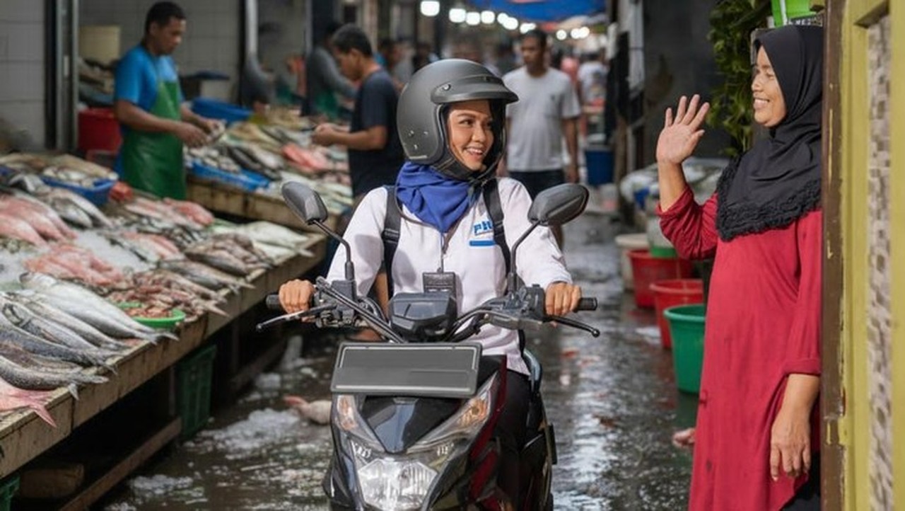 Kisah Tika Wulandari: Dari Pesisir Hingga Raih Mimpi Lewat Pemberdayaan PNM