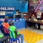 Korlantas Polri dan Polda Lampung Hadirkan Shelter Ojek Online untuk Tingkatkan Keselamatan dan Kenyamanan