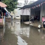 Banjir Pagi Hari di Stasiun Rawa Buaya Jakarta Barat Berangsur Surut