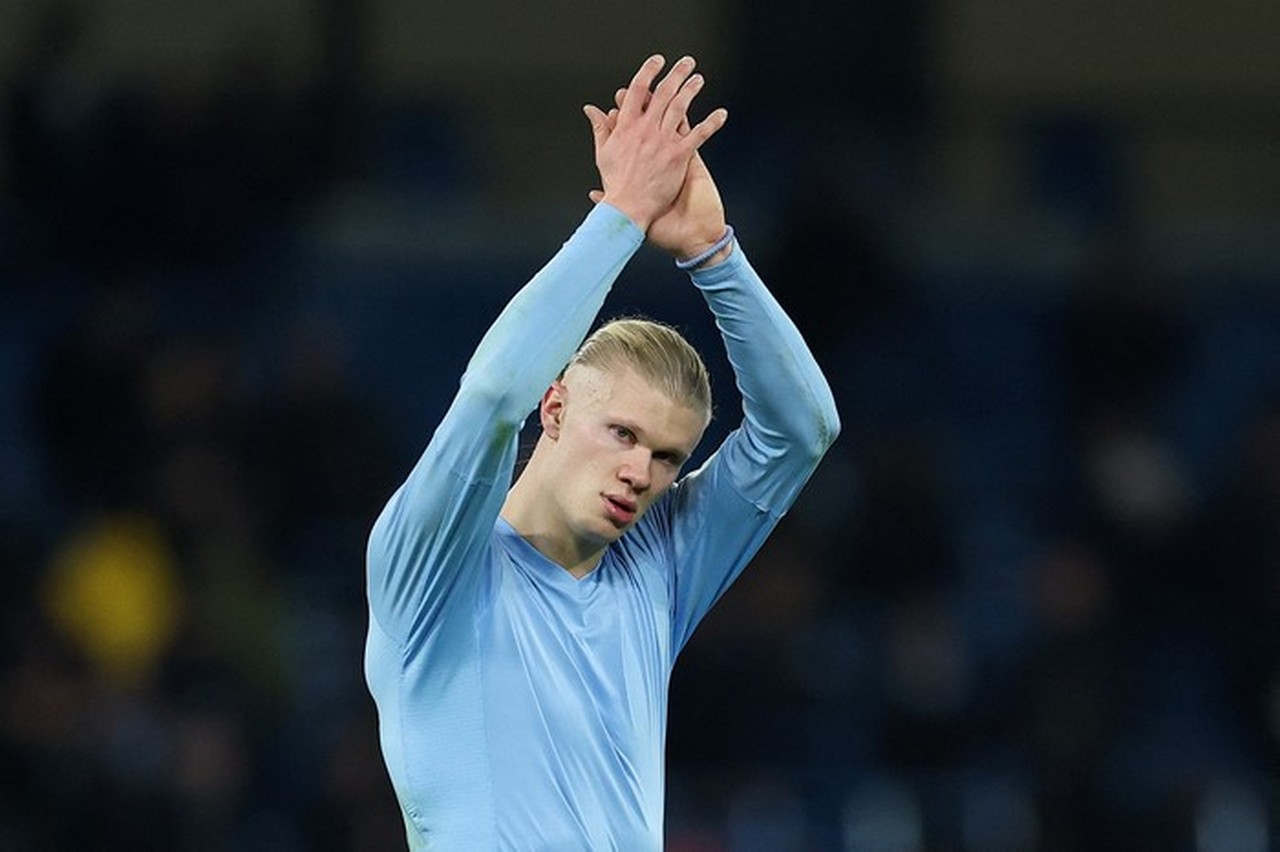 Erling Haaland Akhiri Paceklik Gol dari Open Play, Manchester City Libas Galatasaray 2-0