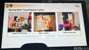 Polisi Dalami Penggunaan “Whip Pink” di Apartemen Lula Lahfah Usai Temukan DNA
