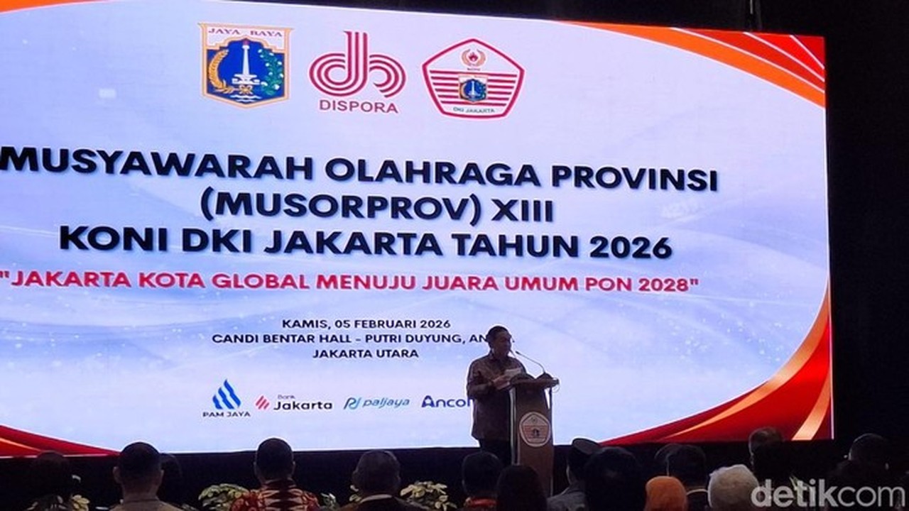 Pramono Anung Targetkan Jakarta Kembali Juara Umum PON 2028 Setelah 16 Tahun