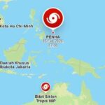 Siklon Tropis PENHA Mengancam, Tiga Provinsi Ini Berpotensi Dilanda Cuaca Ekstrem