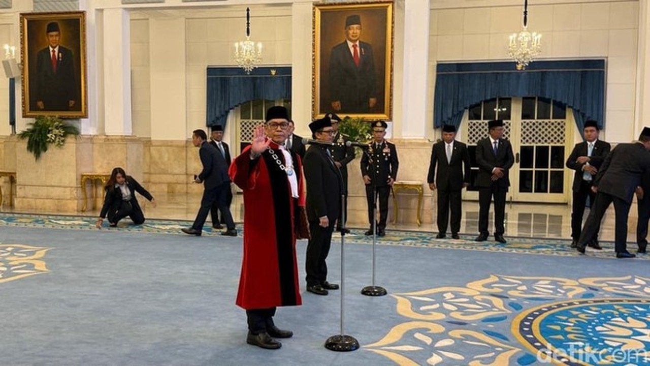 Adies Kadir Resmi Hakim Konstitusi, LHKPN Ungkap Harta Rp 14,3 Miliar