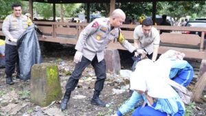 Kapolda Banten Pimpin Gerakan Indonesia Asri di Kawasan Banten Lama, Ikuti Arahan Presiden