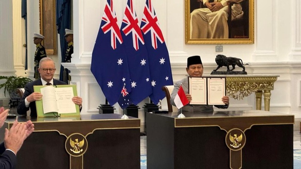 Prabowo dan PM Albanese Sepakati Traktat Keamanan Bersama RI-Australia untuk Stabilitas Kawasan