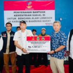 Wamensos Serahkan Santunan Duka Korban Longsor Cisarua, Jamin Kebutuhan Pengungsi Terpenuhi