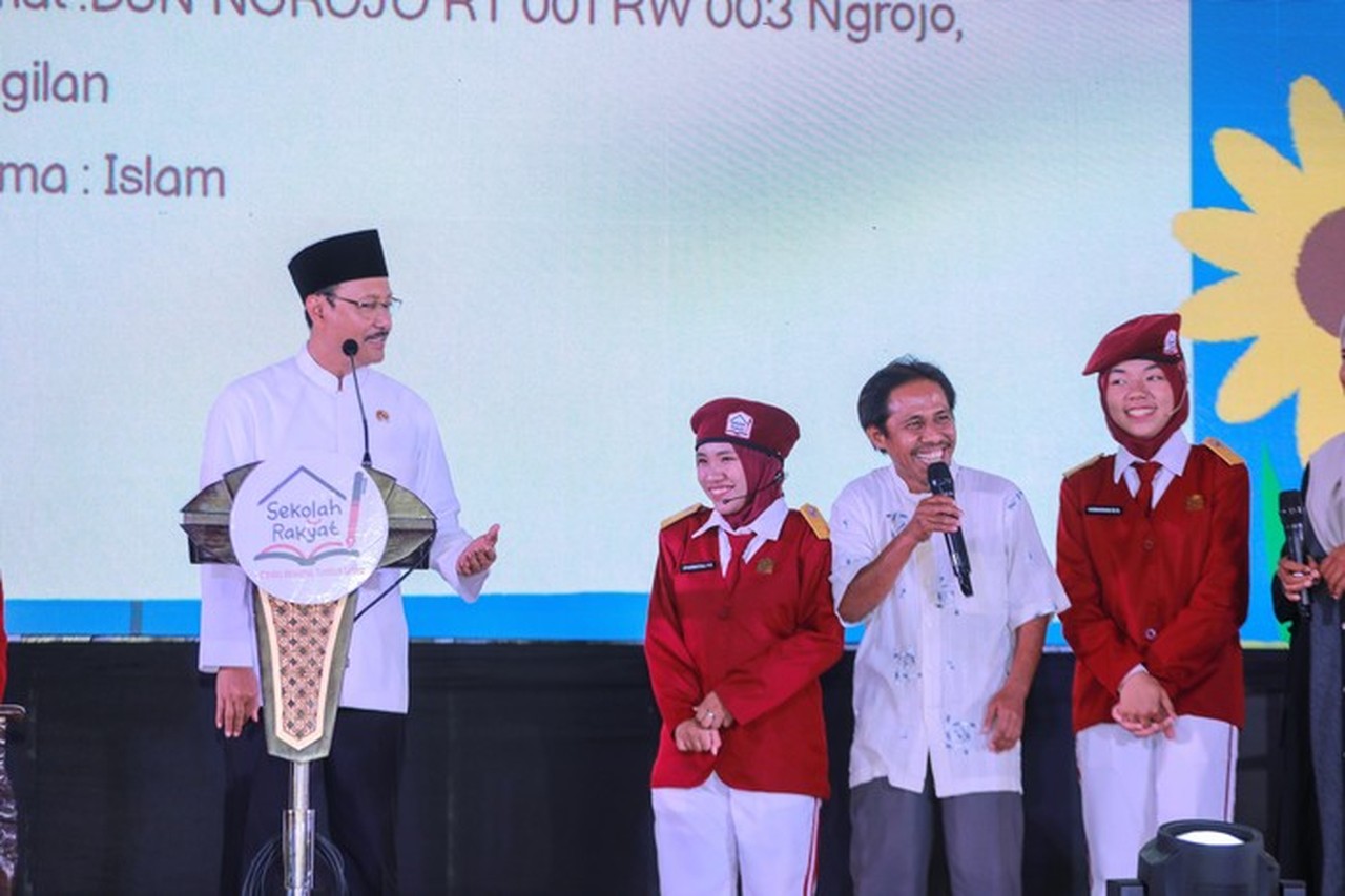 Sekolah Rakyat Tuban Berkembang Pesat, Gus Ipul Apresiasi Dukungan Bupati