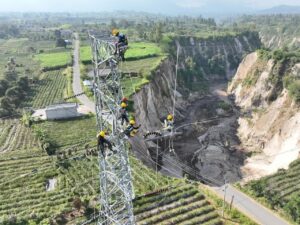PLN Amankan Jaringan Listrik Aceh dari Ancaman Sinkhole di Bireuen-Takengon