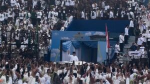 Presiden Prabowo Hadiri Perayaan 1 Abad NU di Malang, Disambut Ribuan Jemaah
