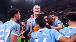 Manchester City Akhiri Kutukan 89 Tahun, Raih Kemenangan Dramatis 2-1 atas Liverpool di Anfield