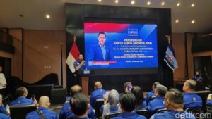 AHY Ajak Kader Demokrat Kawal Penuh Pembangunan Era Presiden Prabowo Subianto