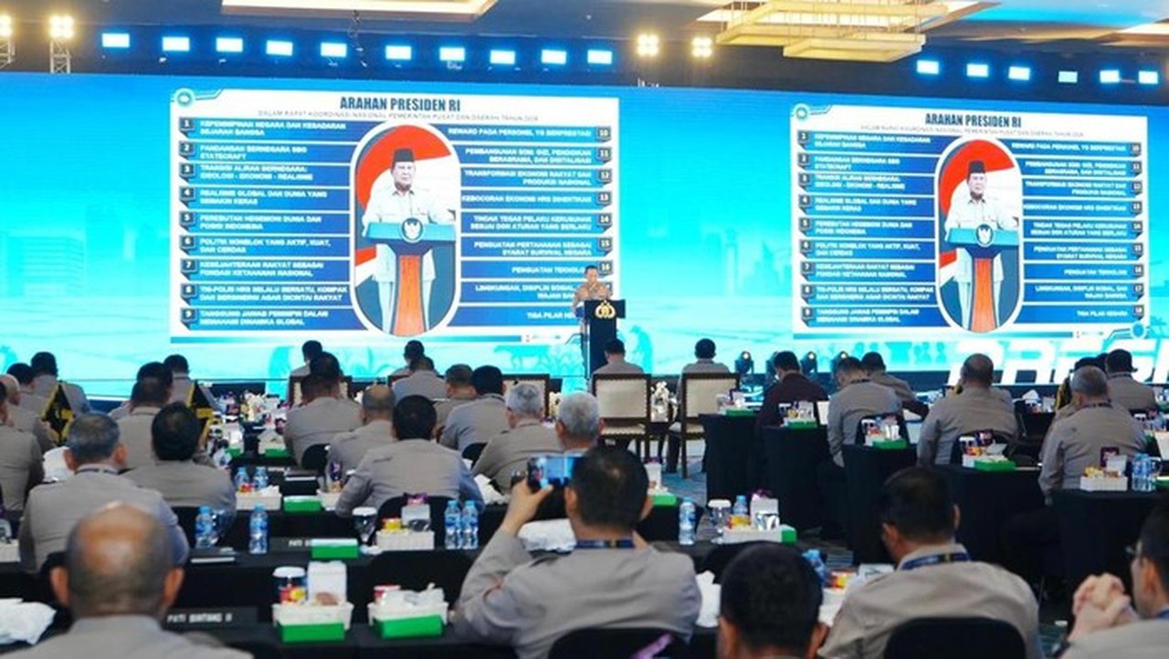 Kapolri Jenderal Listyo Sigit Buka Rapim Polri 2026, Tegaskan Dukungan Penuh pada Rencana Kerja Pemerintah