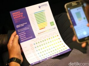 Skor Korupsi Indonesia Anjlok ke 34, Sejajar dengan Nepal dan Beberapa Negara Afrika