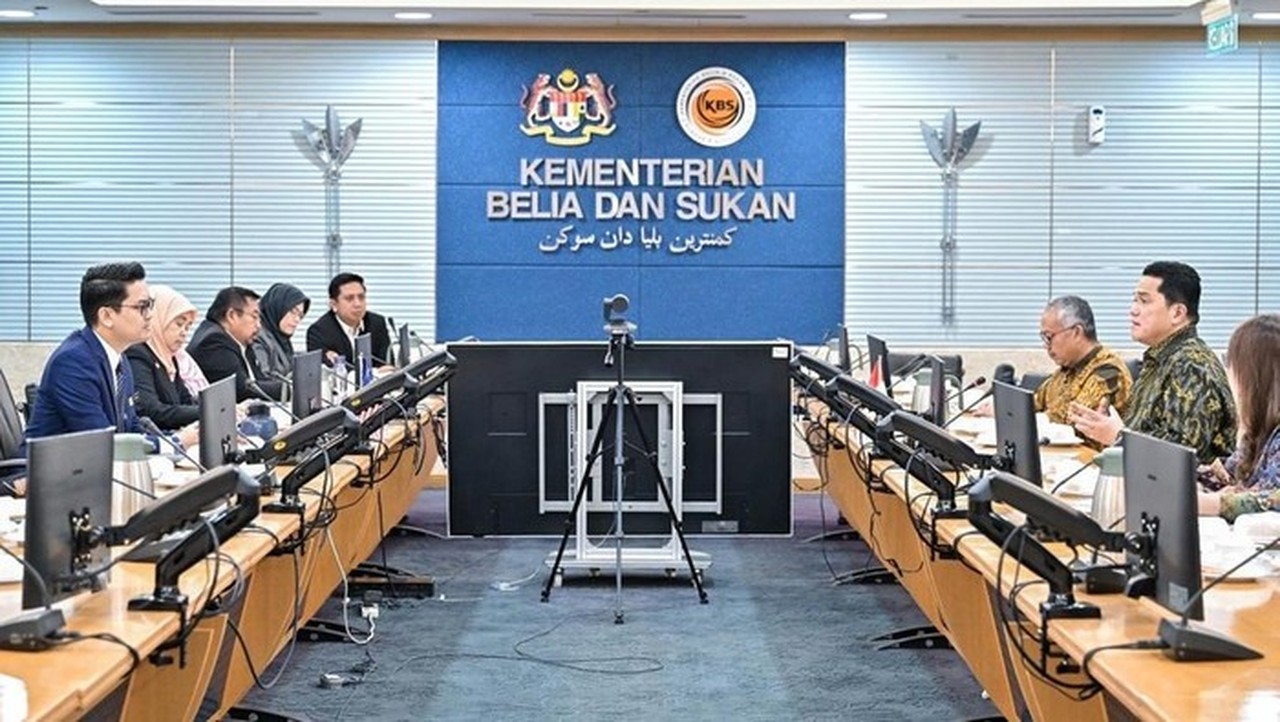 Erick Thohir dan Menpora Malaysia Sepakati Kolaborasi Olahraga dan Dana Pensiun Atlet