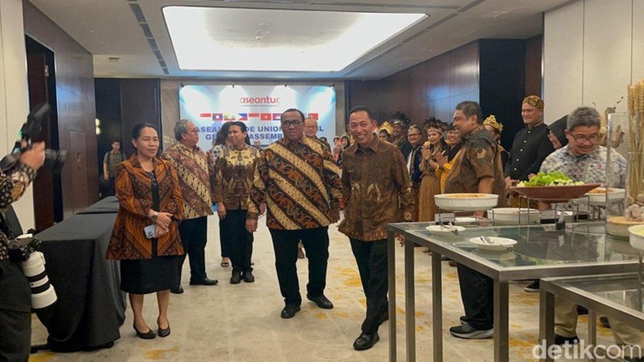 Kapolri Jenderal Listyo Sigit Prabowo Hadiri Pertemuan Buruh Se-Asia Tenggara di Jakarta